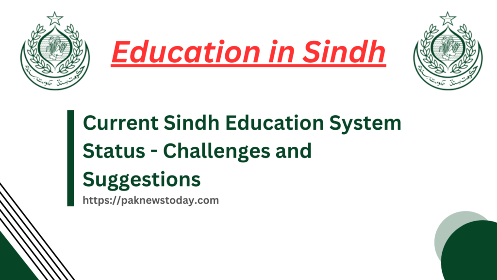 Sindh Education System Status