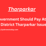 Tharparkar Issues